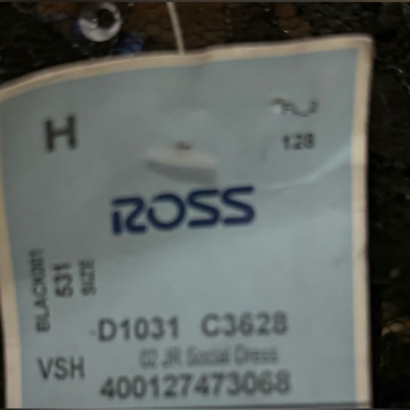 Bailey Blue - Juniors Black Sequin & Lace Above Knee Dress Lined - Picture 7 of 7